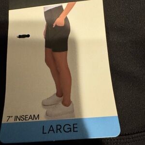 DKNY Women's Black Bike Shorts